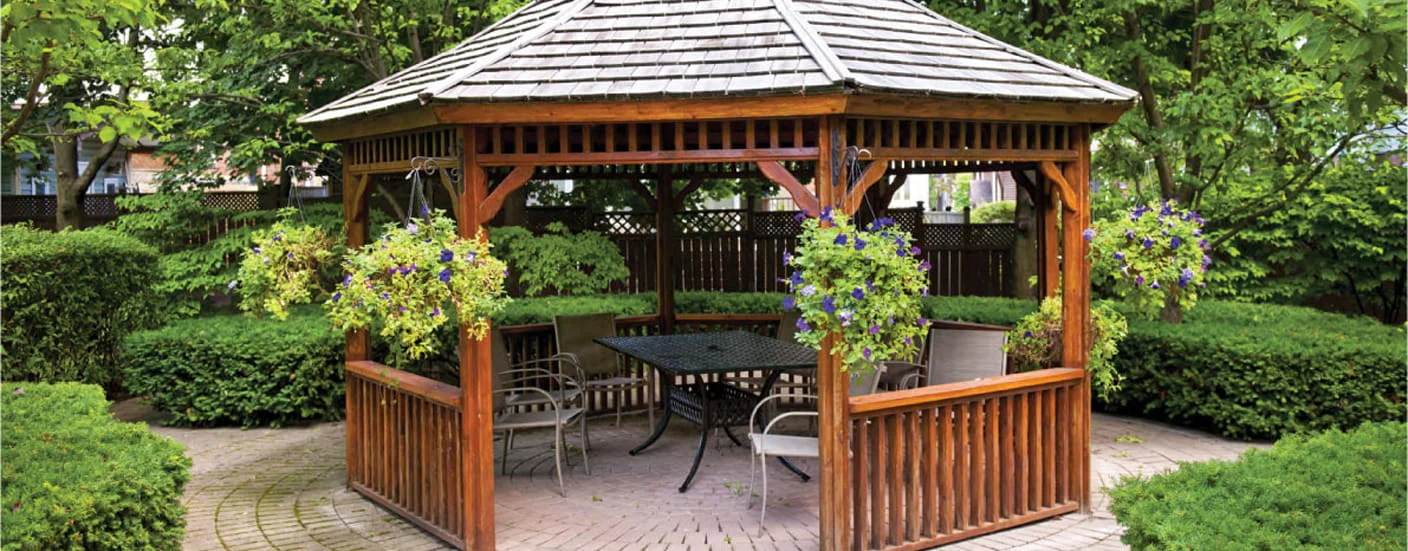 Krisala 41 Zillenia Punawale Gazebo Seating Area Image